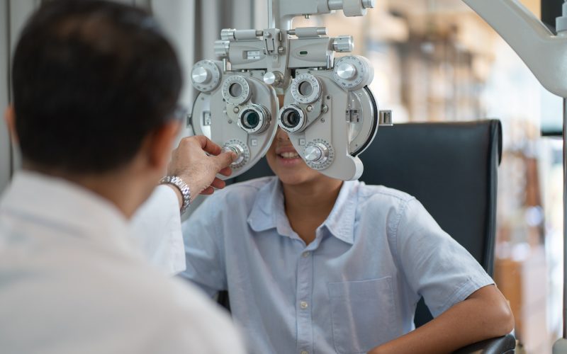 Augenuntersuchung beim Wahlarzt Augenarzt Wien mit modernster Technik